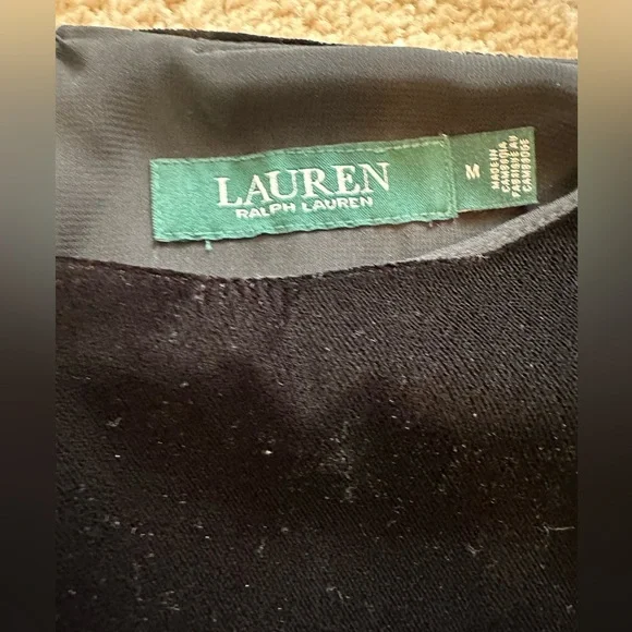 Ralph Lauren velvet beaded top - Picture 4 of 4